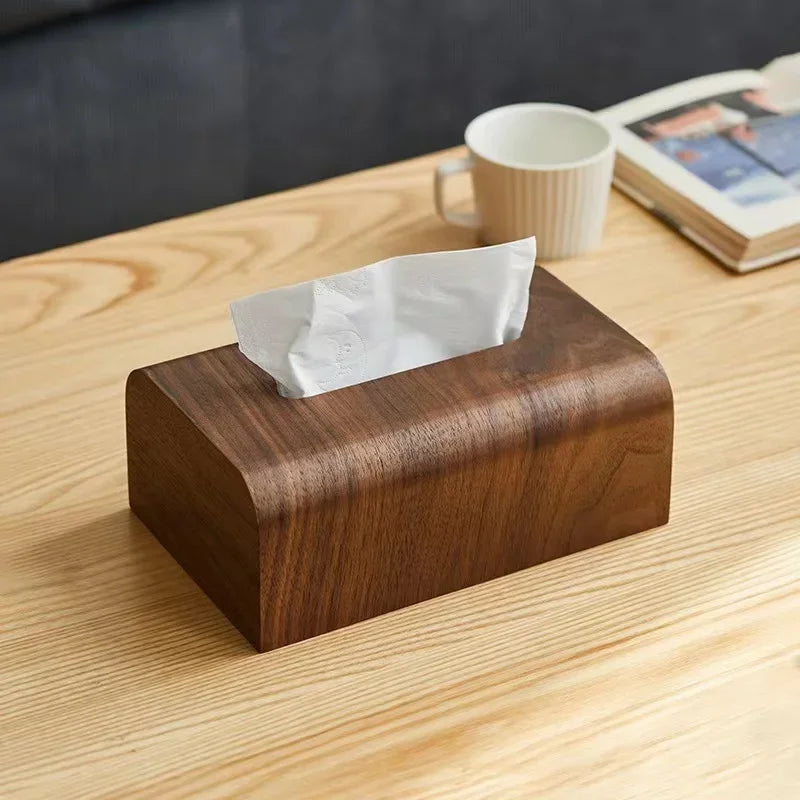 Wooden Tissue Box