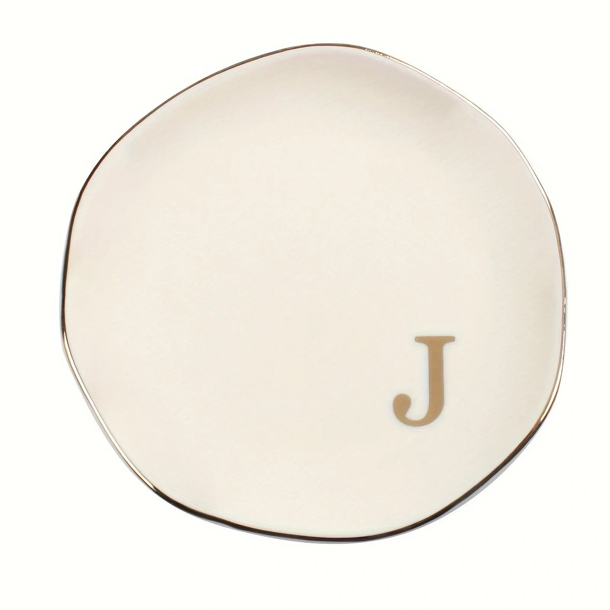 Personalized Initials Ceramic Ring Dish