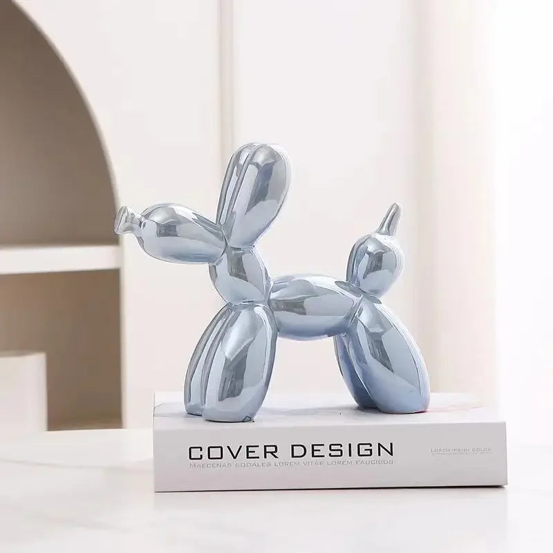 Ceramic Balloon Dog Statue