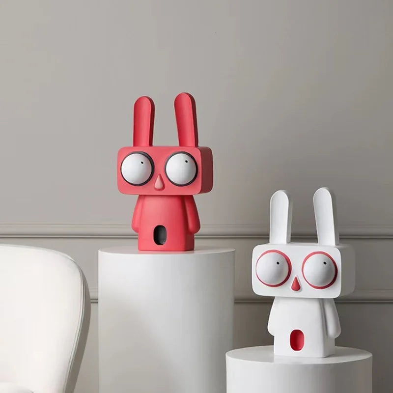 Abstract Rabbit Ornament