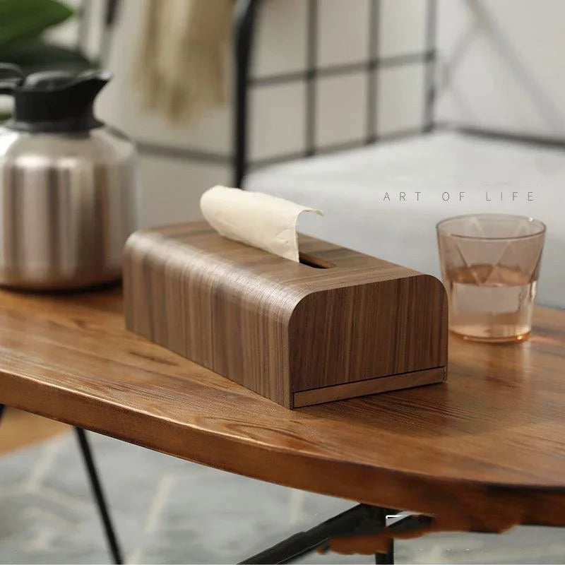 Wooden Tissue Box