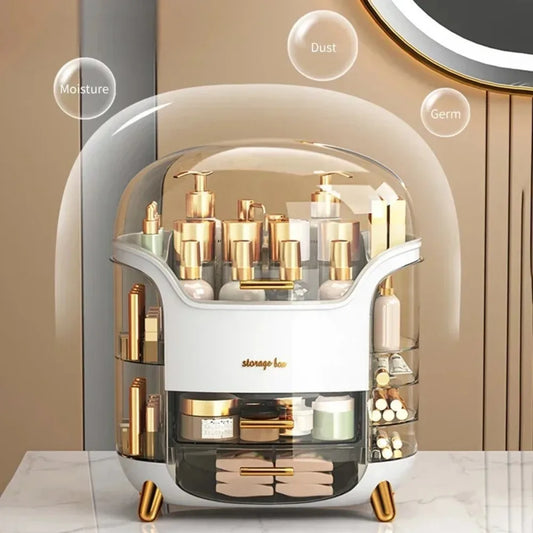 Clear Vanity Organizer