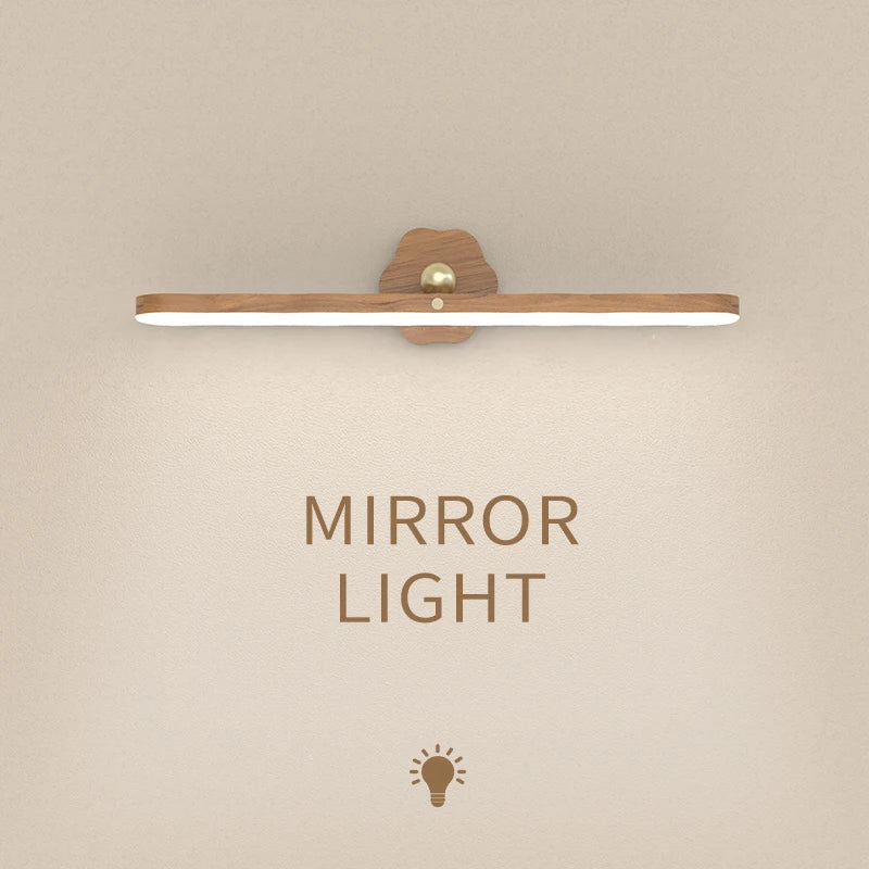 Magnetic Wooden LED Night Light