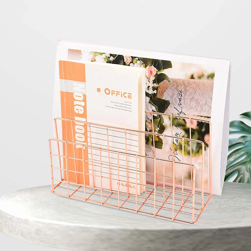Minimalist Iron Desk Rack