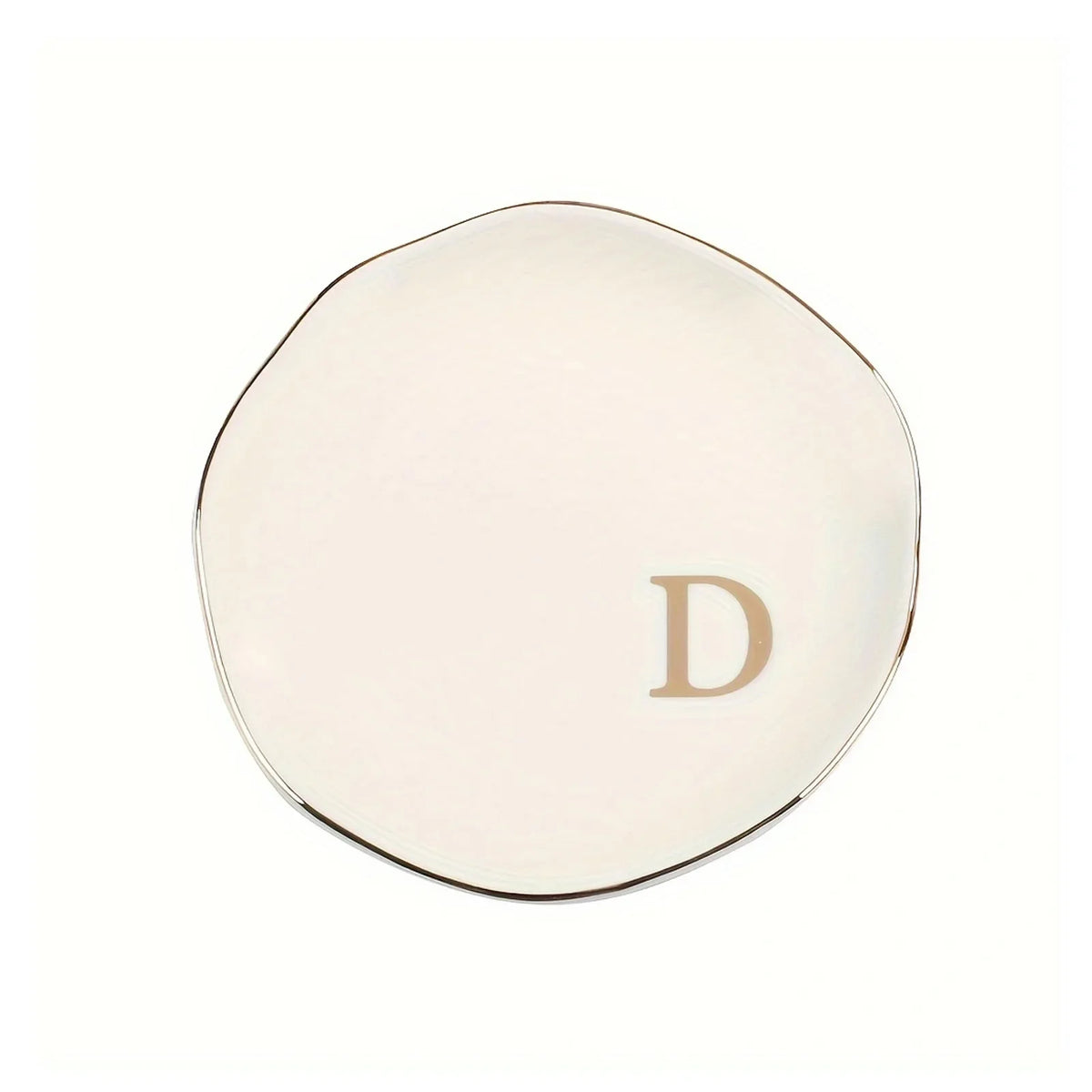 Personalized Initials Ceramic Ring Dish