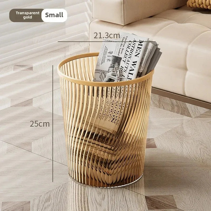 Clear Luxe Dustbin