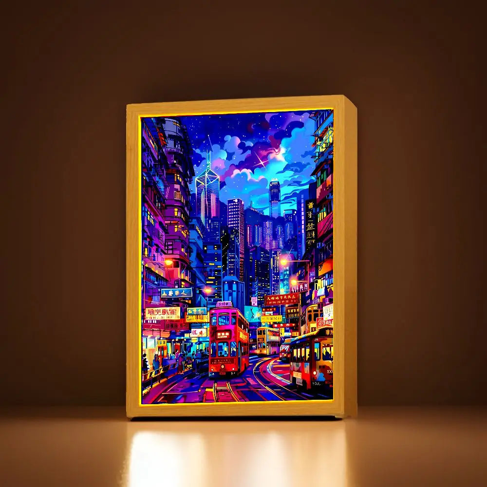 Hong Kong LED Painting