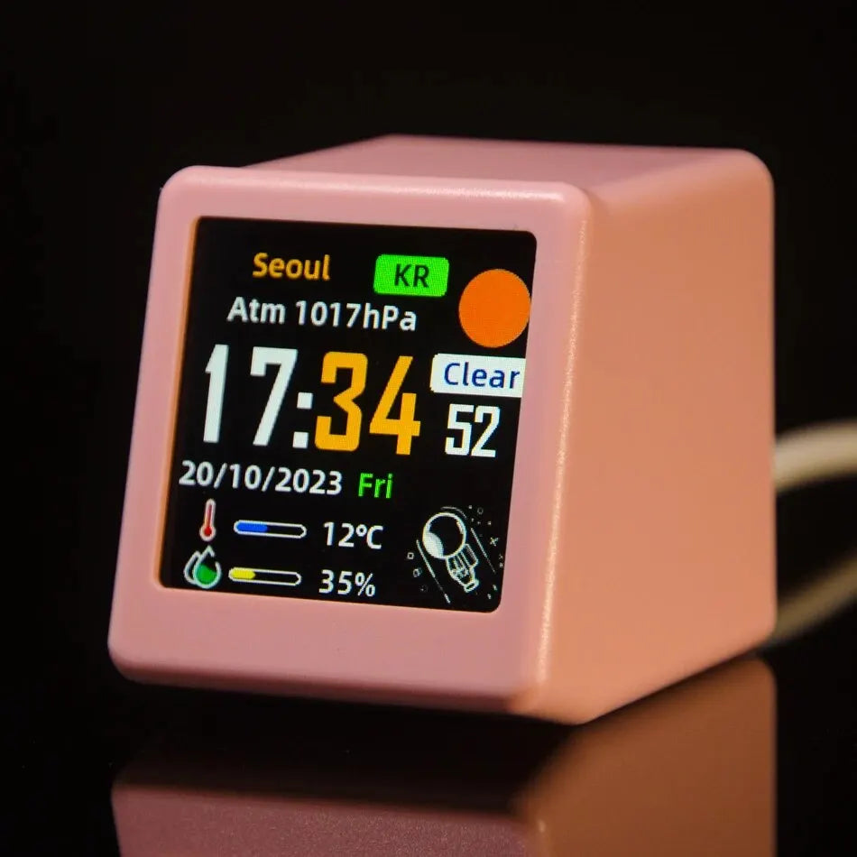 Mini WiFi Weather Clock