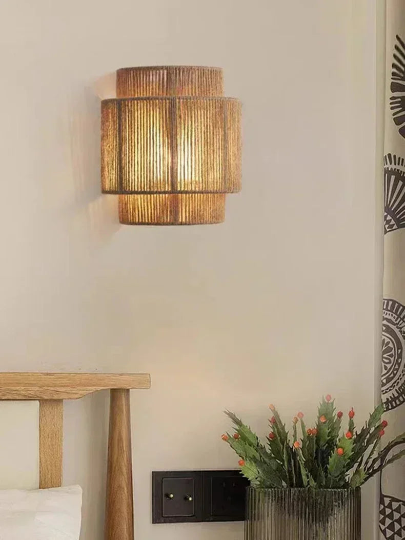 Hemp Rope Wall Lamp