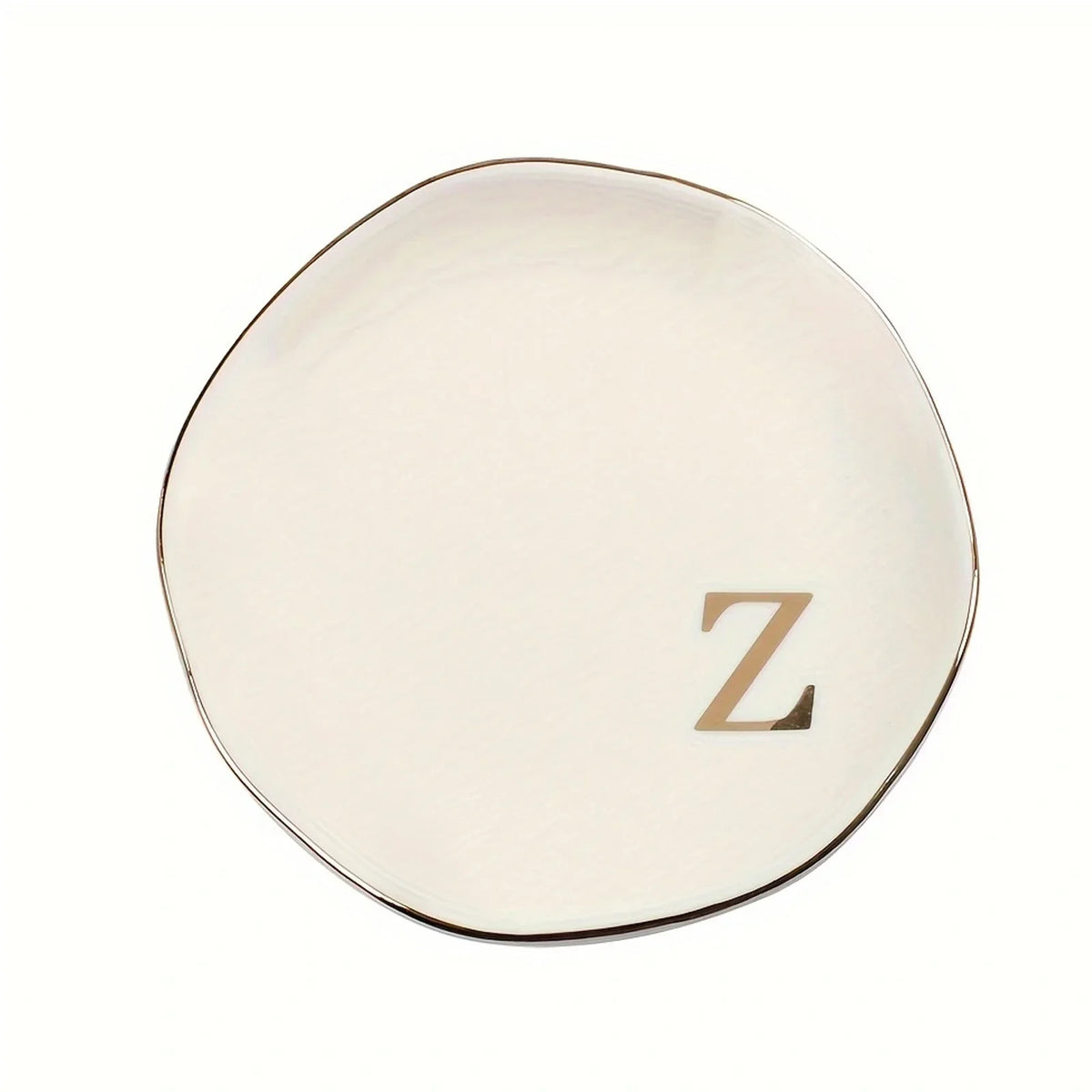 Personalized Initials Ceramic Ring Dish