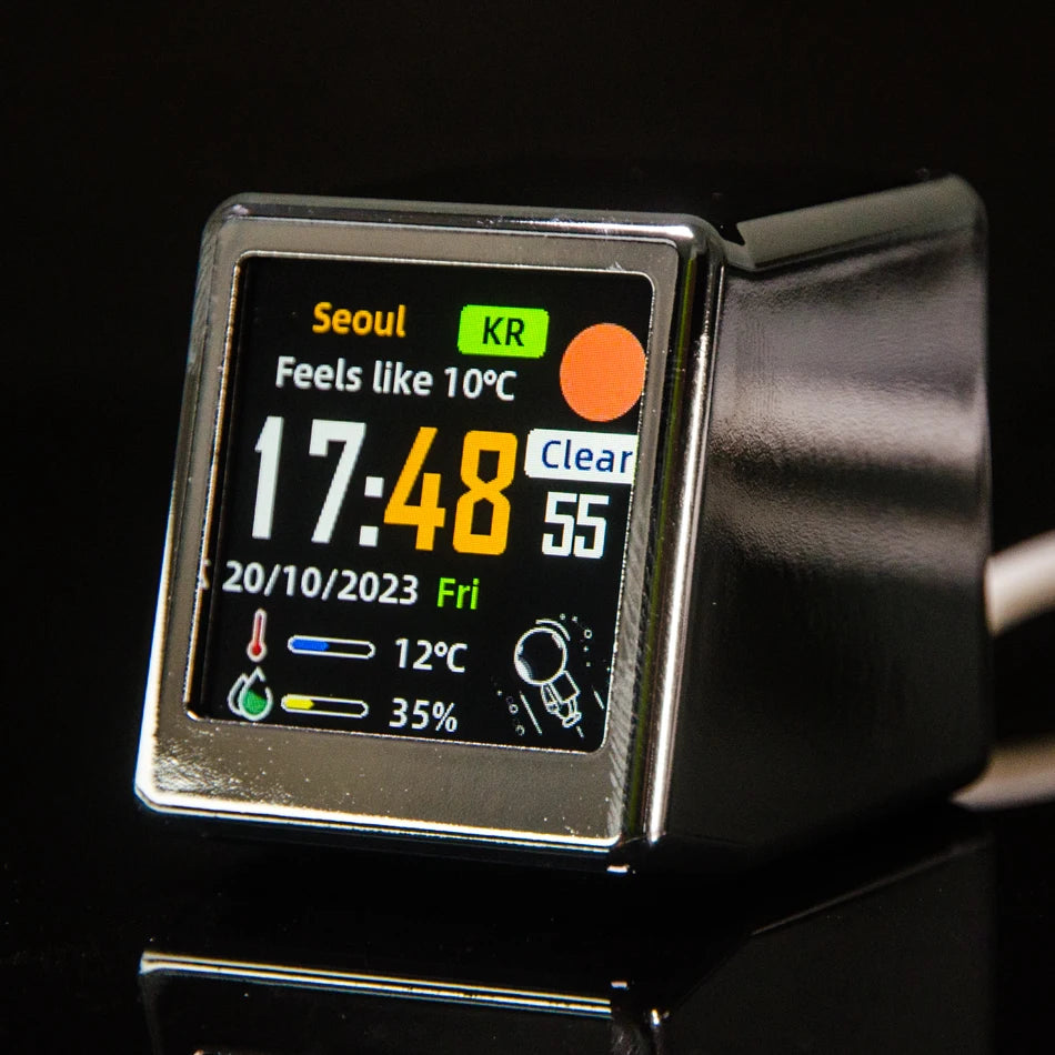 Mini WiFi Weather Clock