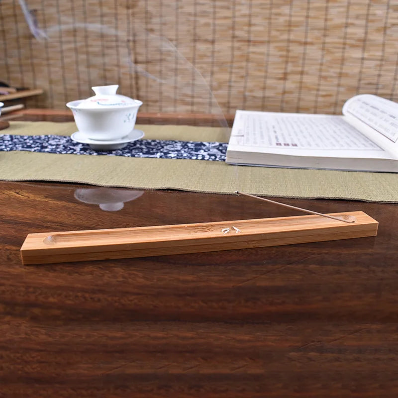 Crafted Bamboo Incense Holder