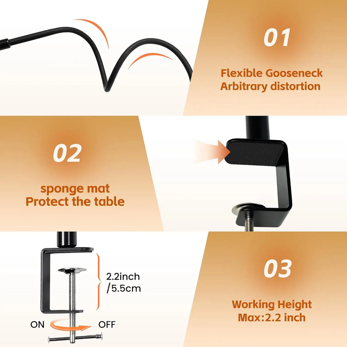 Desk Lamp with Remote