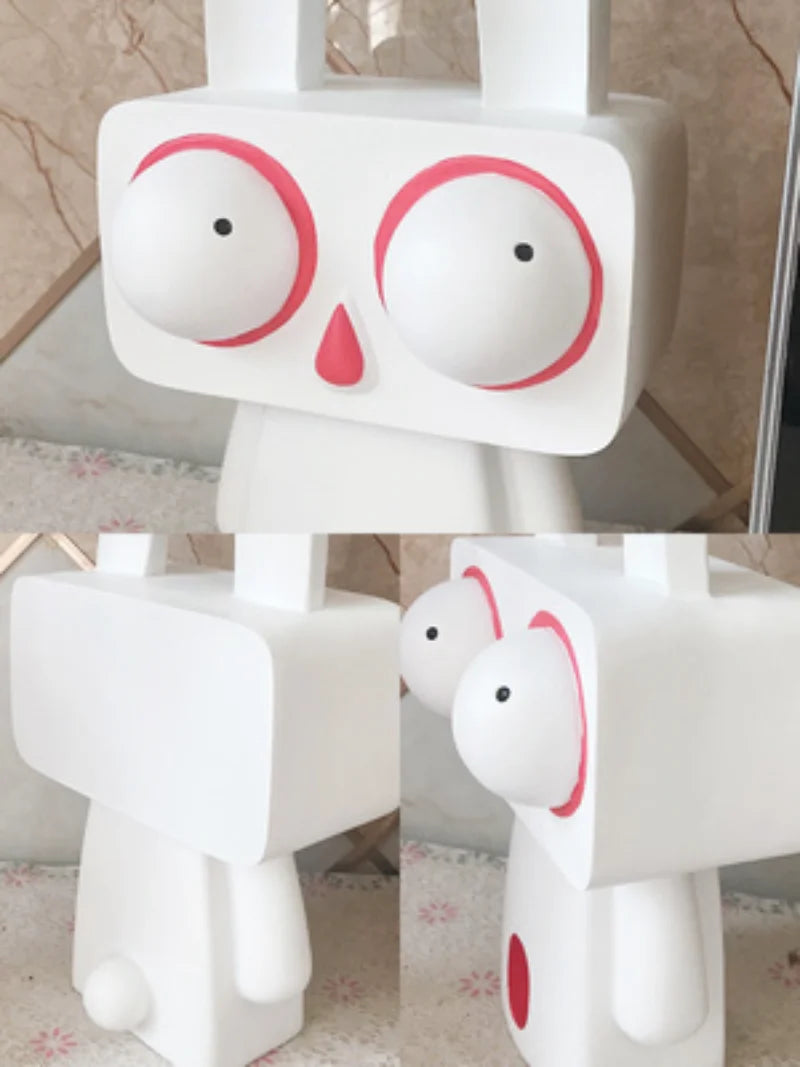Abstract Rabbit Ornament