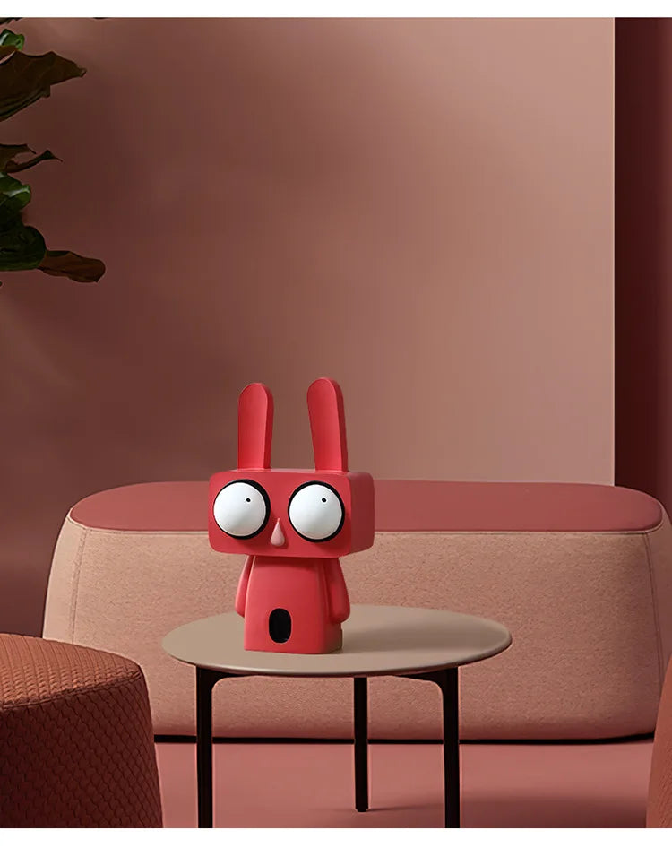 Abstract Rabbit Ornament