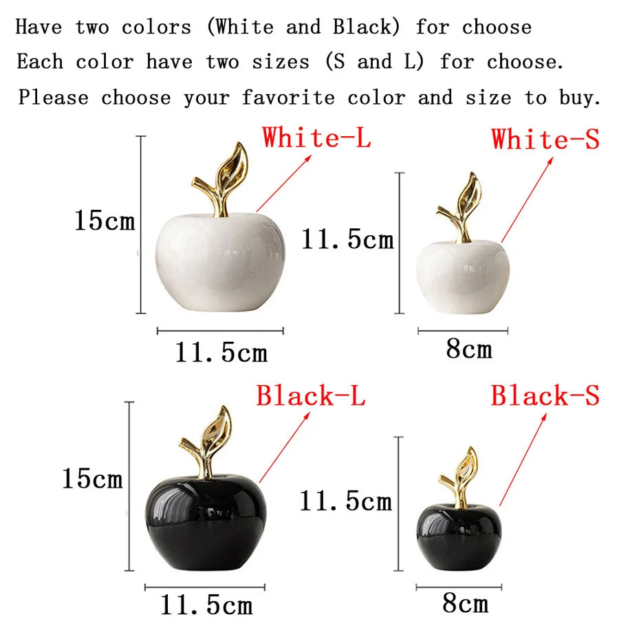 Ceramic Fruit Figurine