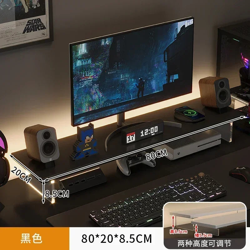 Clear Acrylic Monitor Stand