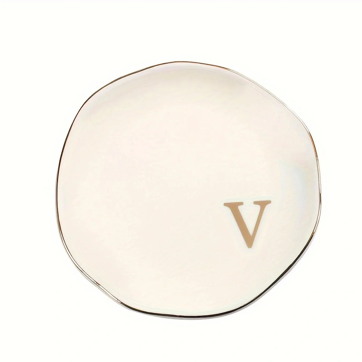 Personalized Initials Ceramic Ring Dish