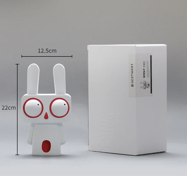 Abstract Rabbit Ornament
