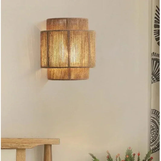 Hemp Rope Wall Lamp