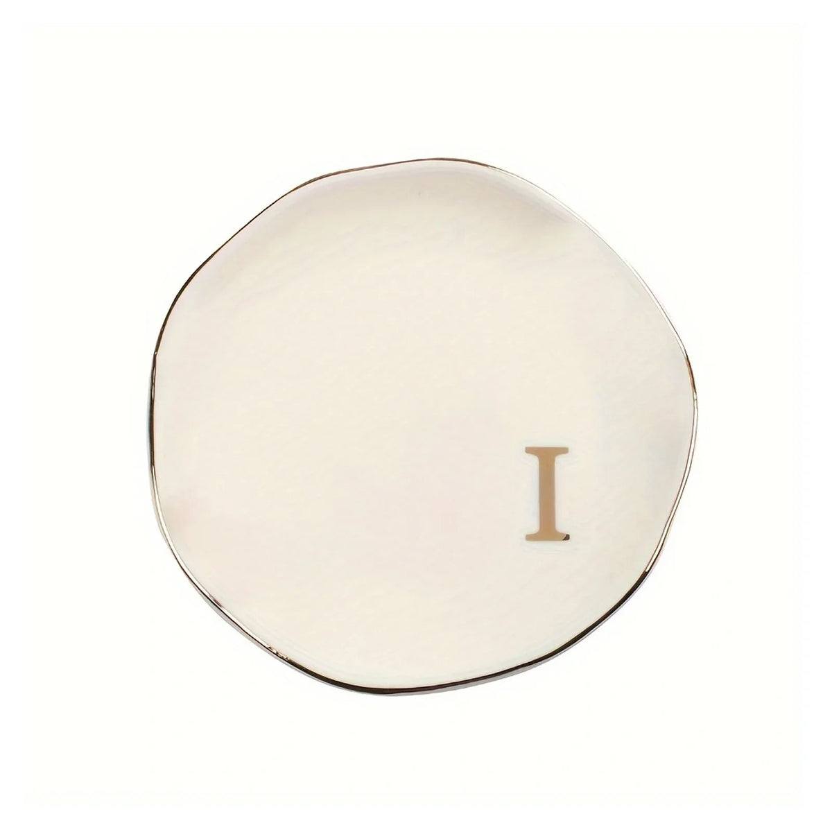 Personalized Initials Ceramic Ring Dish