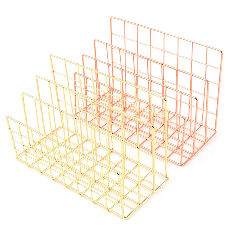 Minimalist Iron Desk Rack