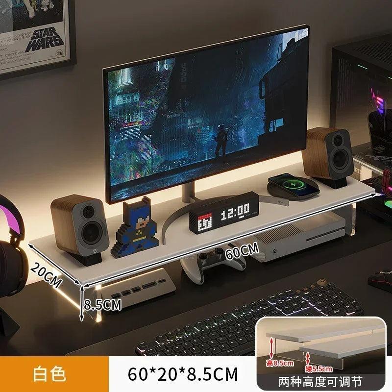 Clear Acrylic Monitor Stand