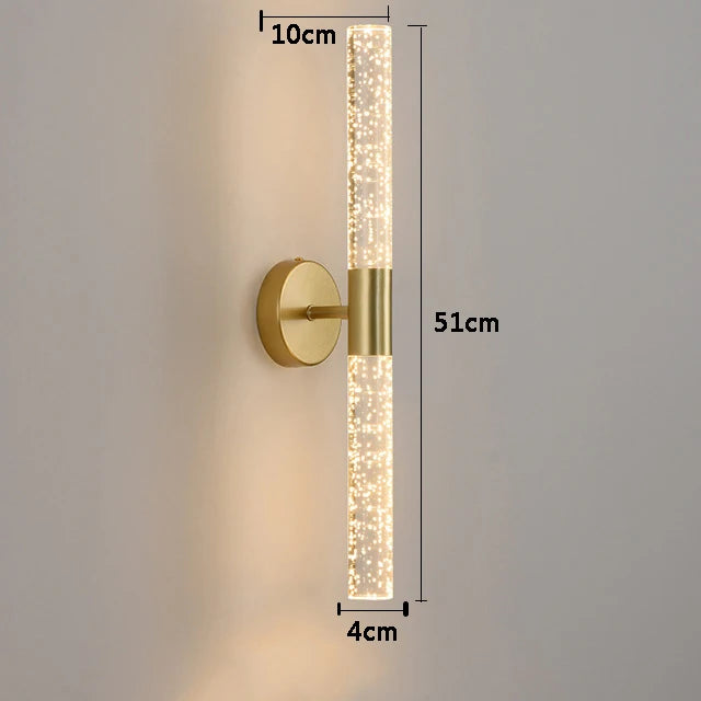 Nordic Crystal Wall Lamp