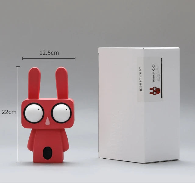 Abstract Rabbit Ornament