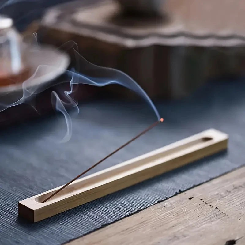 Crafted Bamboo Incense Holder