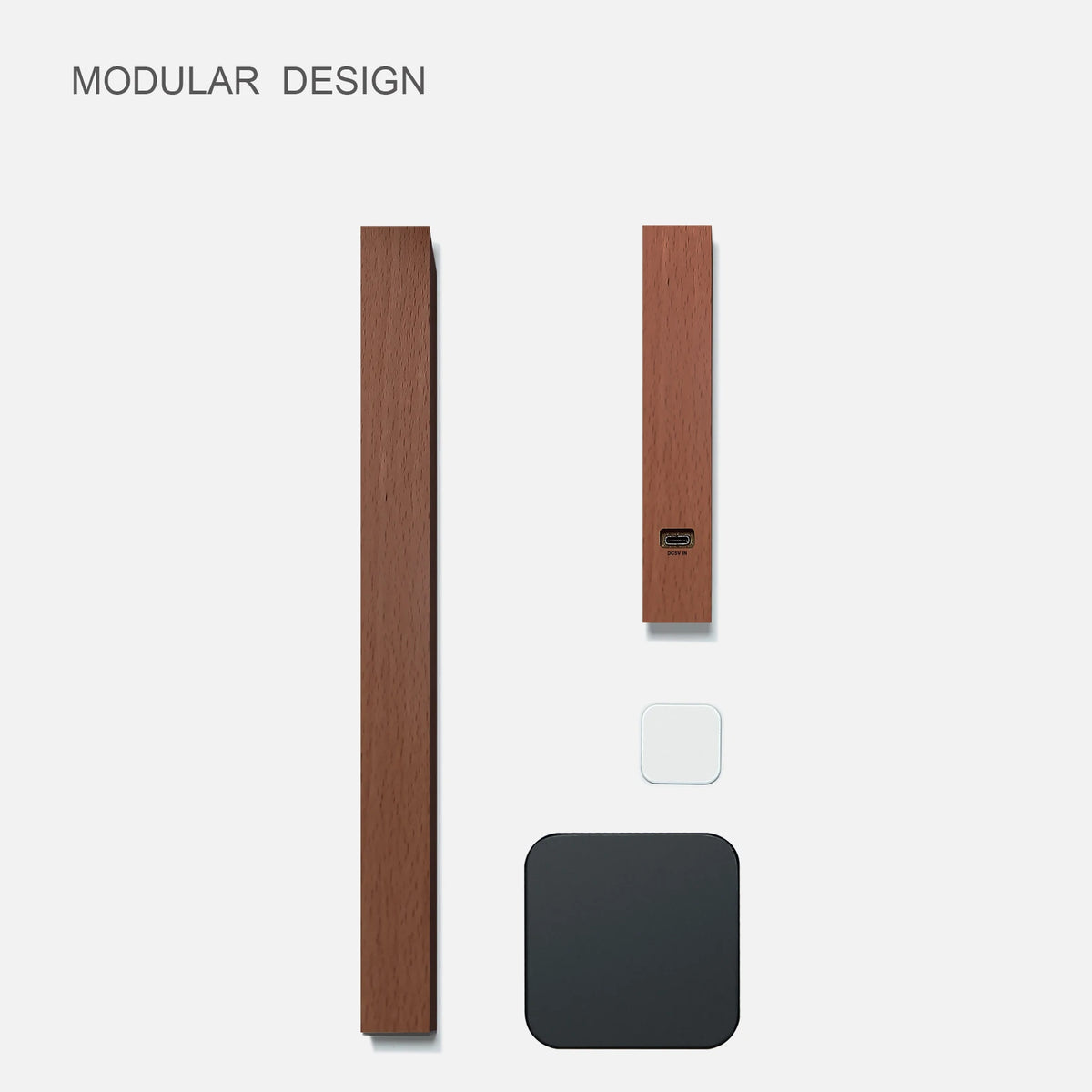 Rotating Wooden Lamp
