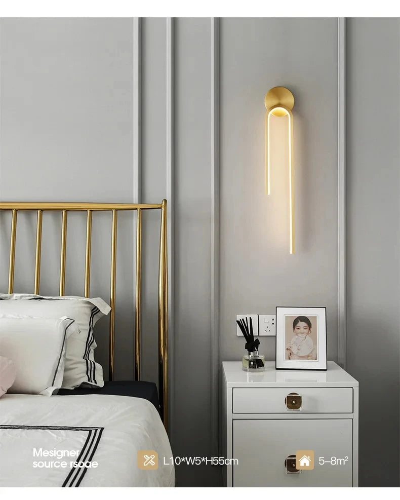Sleek LED Wall Light