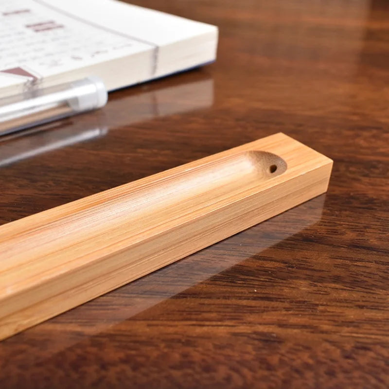 Crafted Bamboo Incense Holder