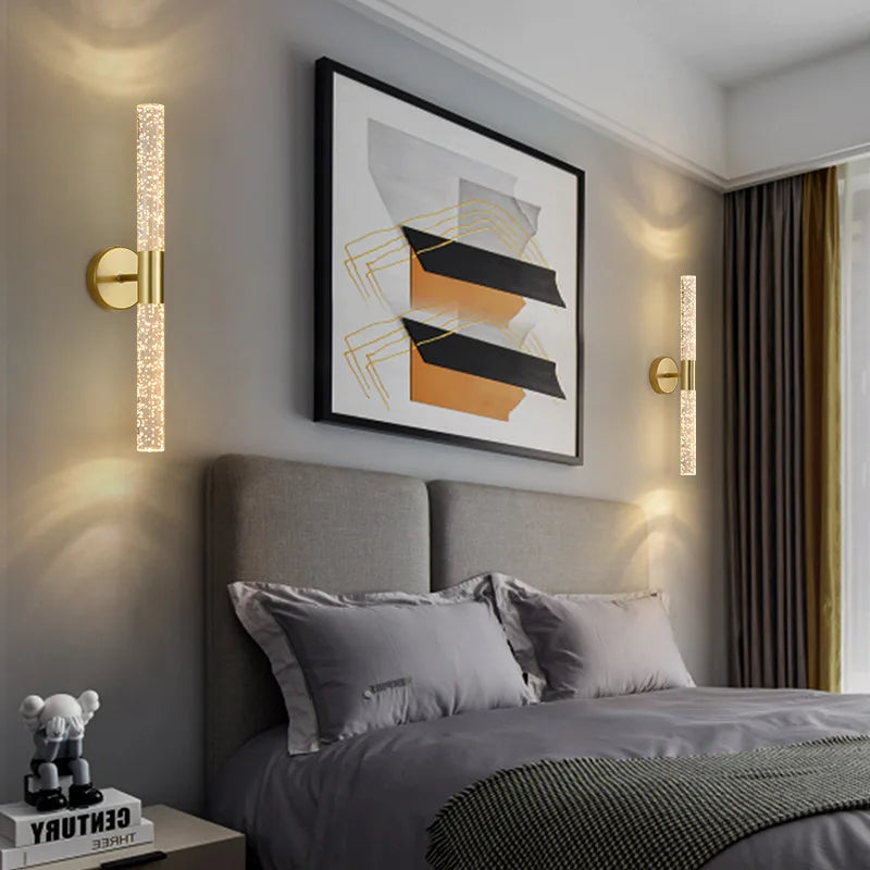 Nordic Crystal Wall Lamp