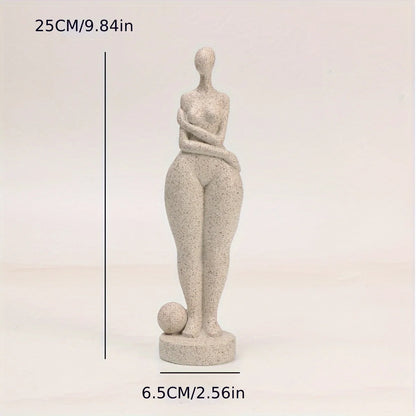 Sandstone Woman Statue