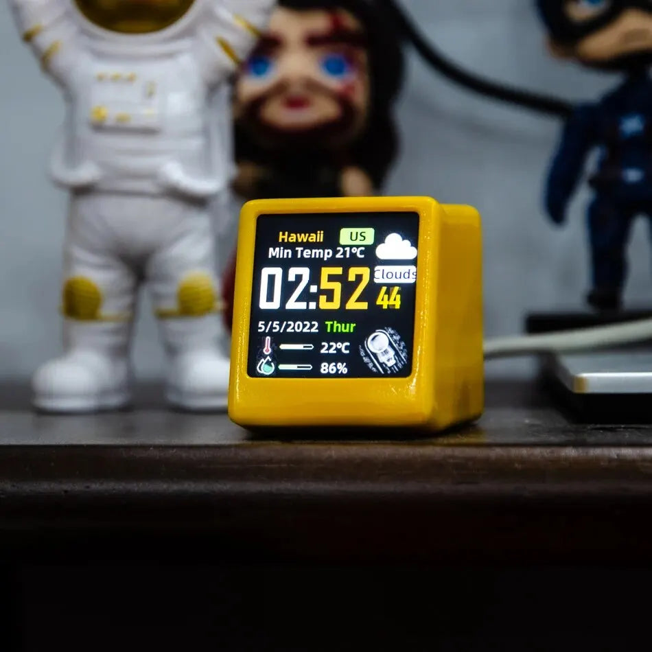 Mini WiFi Weather Clock