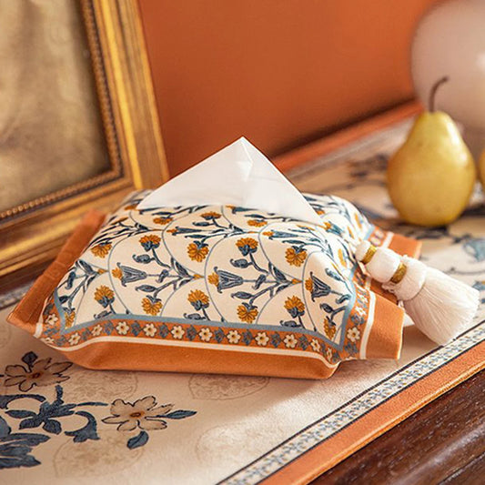 Retro Tassel Tissue Box
