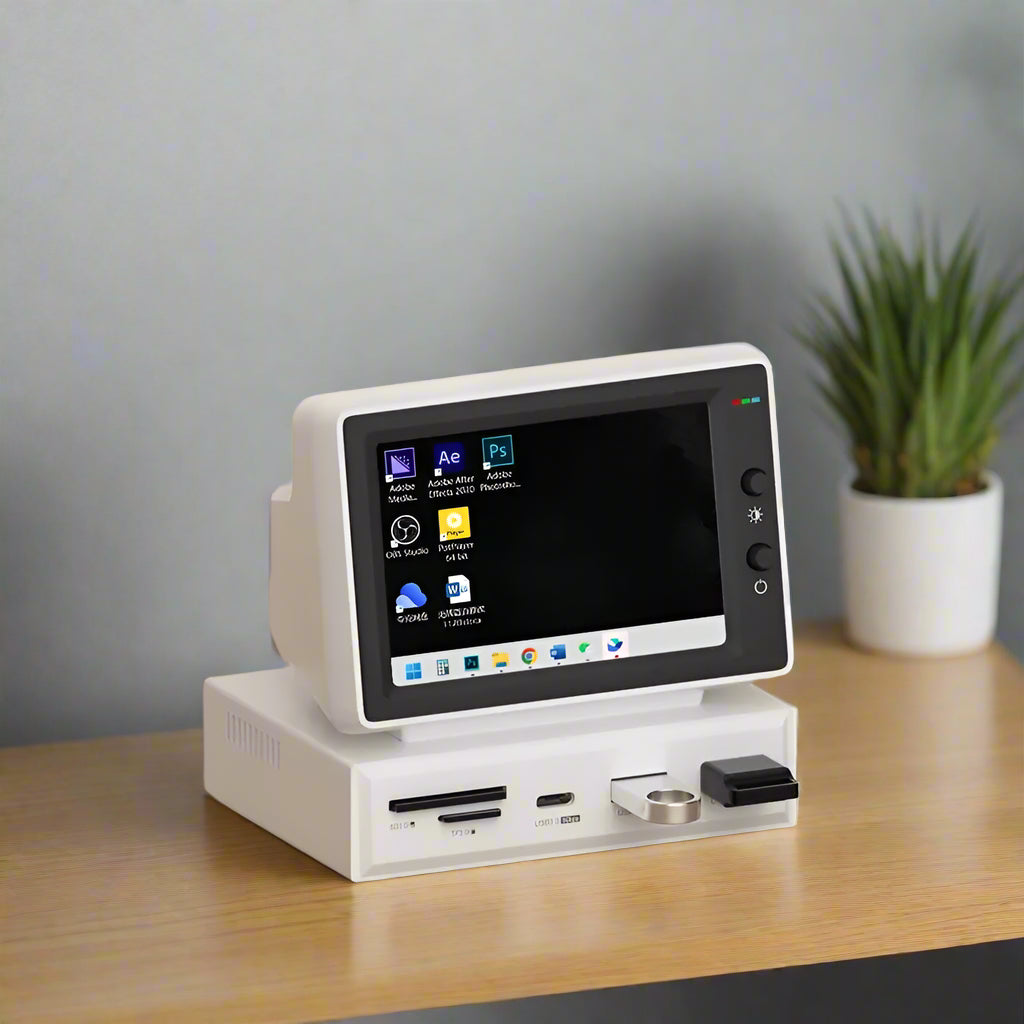 3.5" IPS Mini Display with USB-C Hub