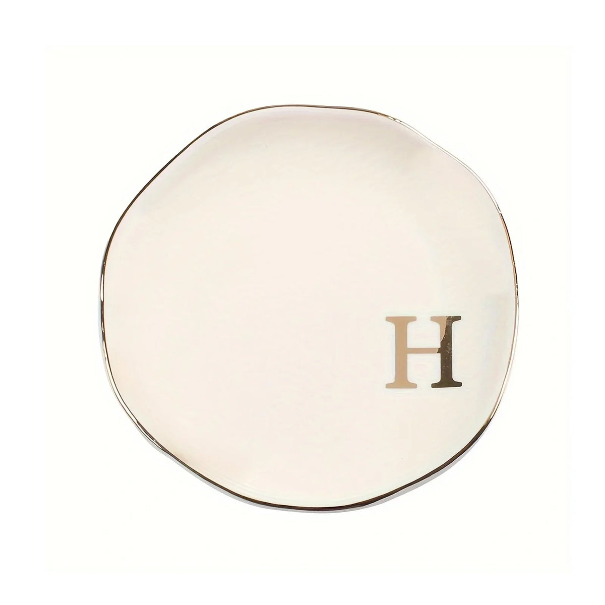 Personalized Initials Ceramic Ring Dish