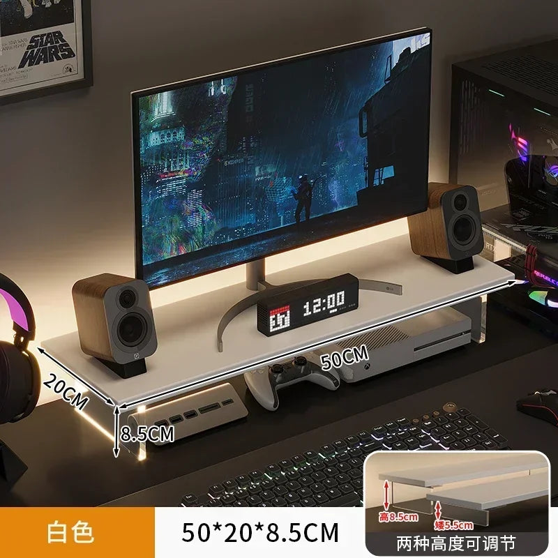 Clear Acrylic Monitor Stand