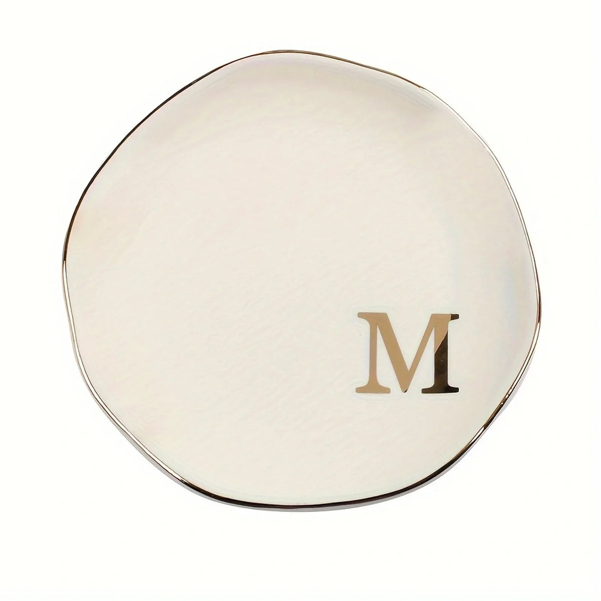 Personalized Initials Ceramic Ring Dish