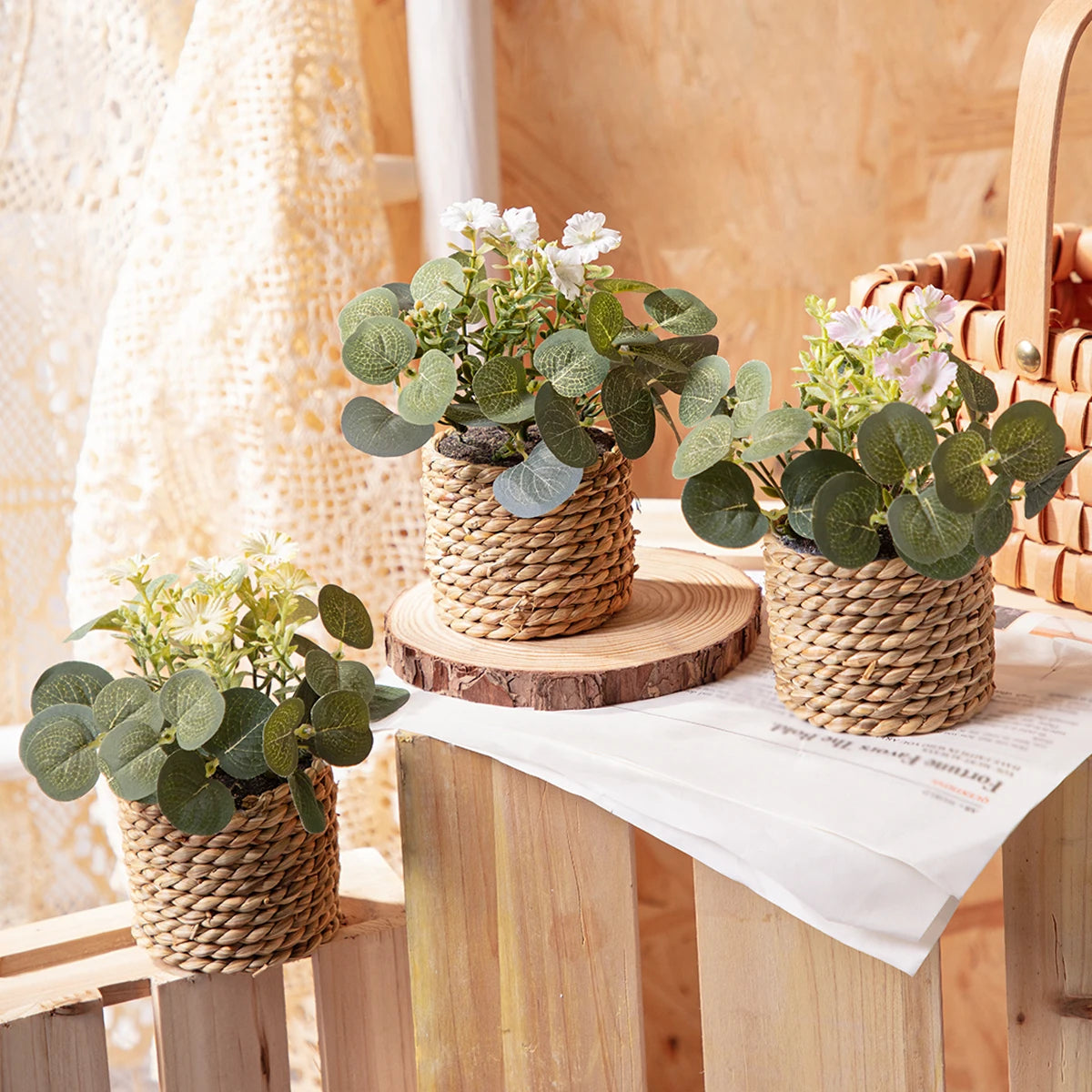 Potted Artificial Flower