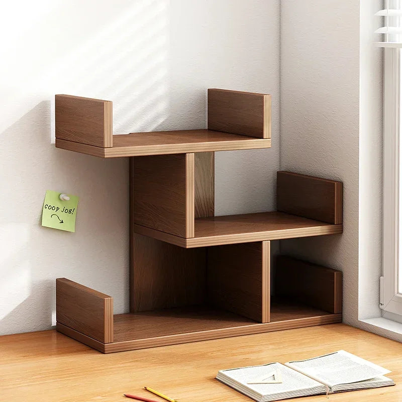 Bamboo Desk Bookshelf