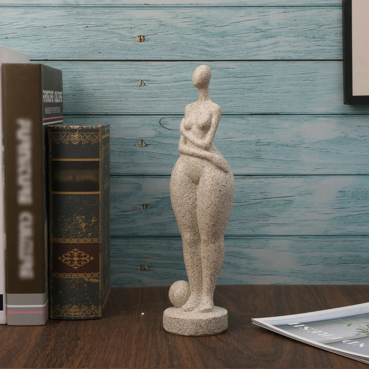 Sandstone Woman Statue