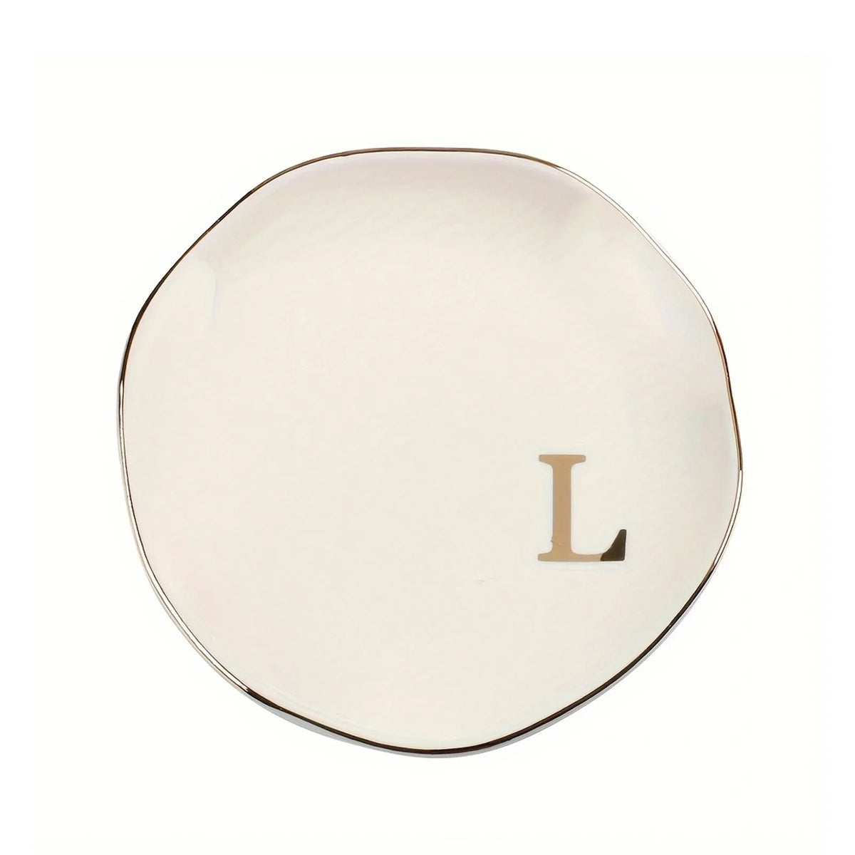 Personalized Initials Ceramic Ring Dish