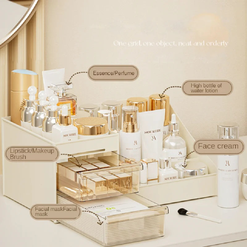 Clear Drawer Vanity Organizer
