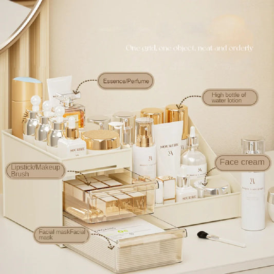 Clear Drawer Vanity Organizer