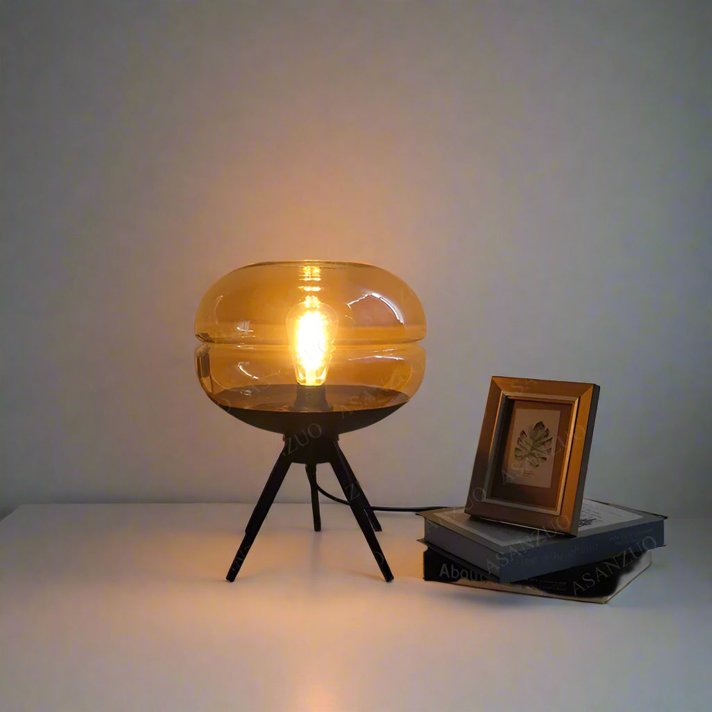 Glass Table Lamp