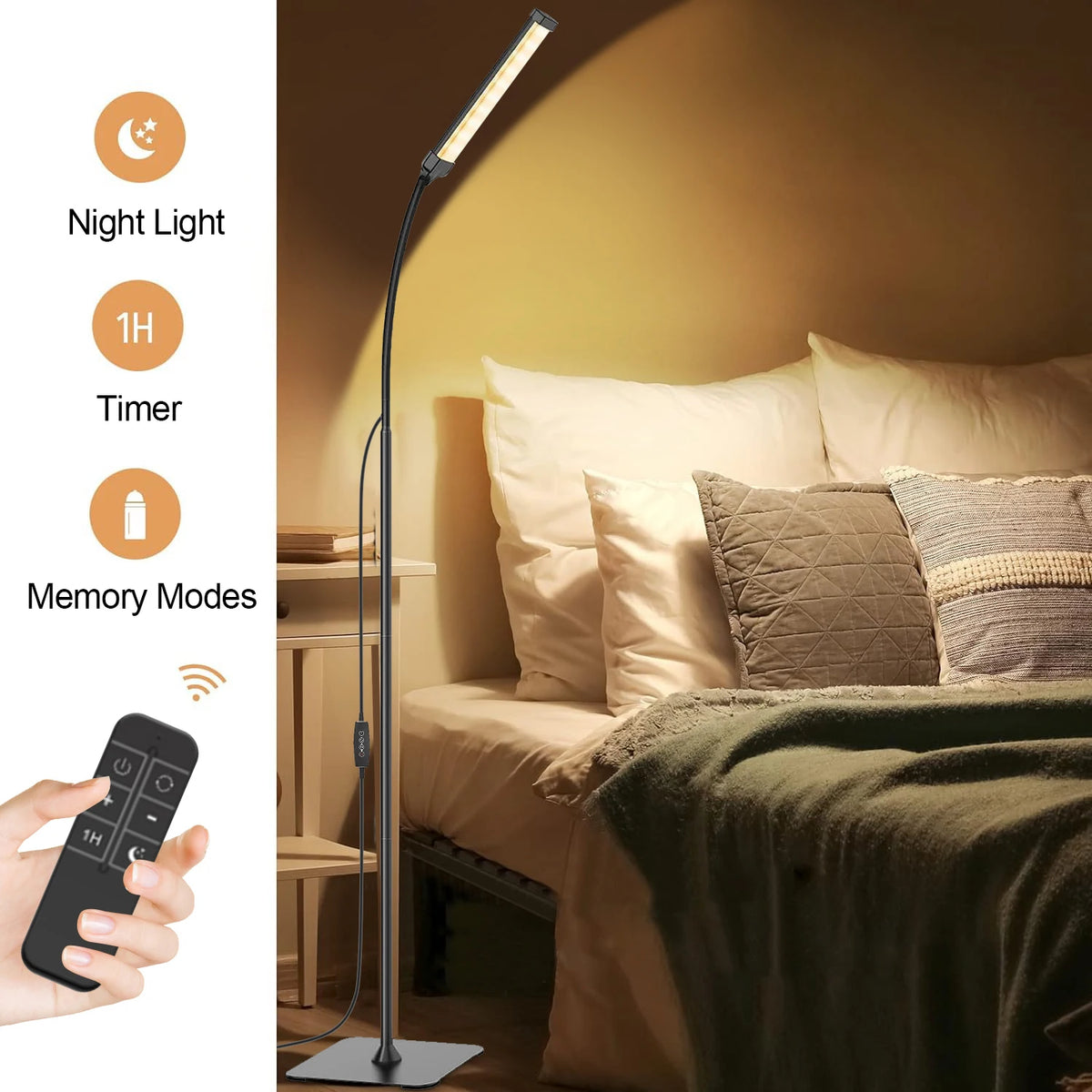 Dimmable LED Floor Lamp