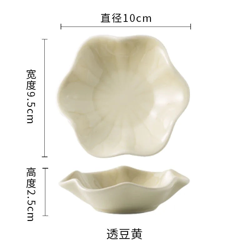 Lotus Ceramic Jewelry Tray